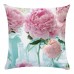 Flower Bouquet 45*45cm Cushion Cover Linen Throw Pillow Car Home Decoration Decorative Pillowcase