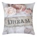 Flower Bouquet 45*45cm Cushion Cover Linen Throw Pillow Car Home Decoration Decorative Pillowcase