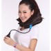 Neck Traction Ohuhu Neck Cervical Traction Collar Device for Neck and Back Pain Relief, Inflatable Spine Alignment Pillow, Grey Father's Day Gift