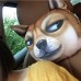 3D Husky Car Headrest Comfortable Breathable Cartoon Neck Support Pillow