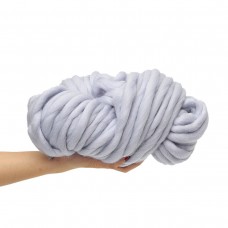 Chunky Wool Yarn Super Soft Bulky Arm Knitting Wool Roving Crocheting 250g DIY