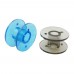 25Pcs/Set Empty Bobbins Sewing Machine Spools Colorful Plastic Case Storage Box For Sewing Machine