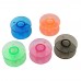 25Pcs/Set Empty Bobbins Sewing Machine Spools Colorful Plastic Case Storage Box For Sewing Machine