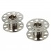 25 Pcs Standard Sewing Machine Bobbins Rotary Spools Reels Part Home Accessories With Plastic Box