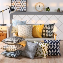 Modern Nordic Style Cushion Cover Sofa Bed Linen Pillowcase Squre Car Home Deco