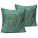 New Fresh Geometric Home Decor Linen Waist Throw Pillow Case Sofa Cushion Cover