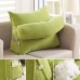 Adjustable Sofa Bed Chair Office Rest Neck Support Back Wedge Cushion Pillow