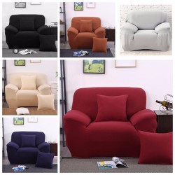 Single-seat Stretch Elastic Sofa Cover Dust-proof Easy Clean Slipcover Furniture Protector