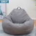 100*120cm Extra Large Bean Bag Chair Cover Indoor Outdoor Game Seat Bean Bag Lazy Sofa Cover