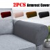 2PCS Premium Furniture Armrest Cover Sofa Couch Chair Arm Protectors Stretchy
