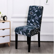European Universal Seat Chair Cover Elegant  Spandex Elastic Stretch Chaircover Dining Room Home