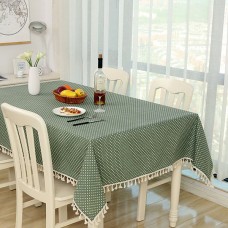 Countryside Style Inspissate Tablecloth Cotton Linen Table Cloth Home Decor