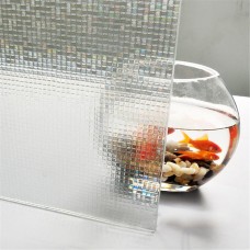 45 x 200cm 3D Static Removable Translucent Window Glass Film Sticker Decor