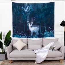 INS Style Sika Deer Spirit Animal Pattern Wall Hanging Tapestries Home Living Room Art Decor